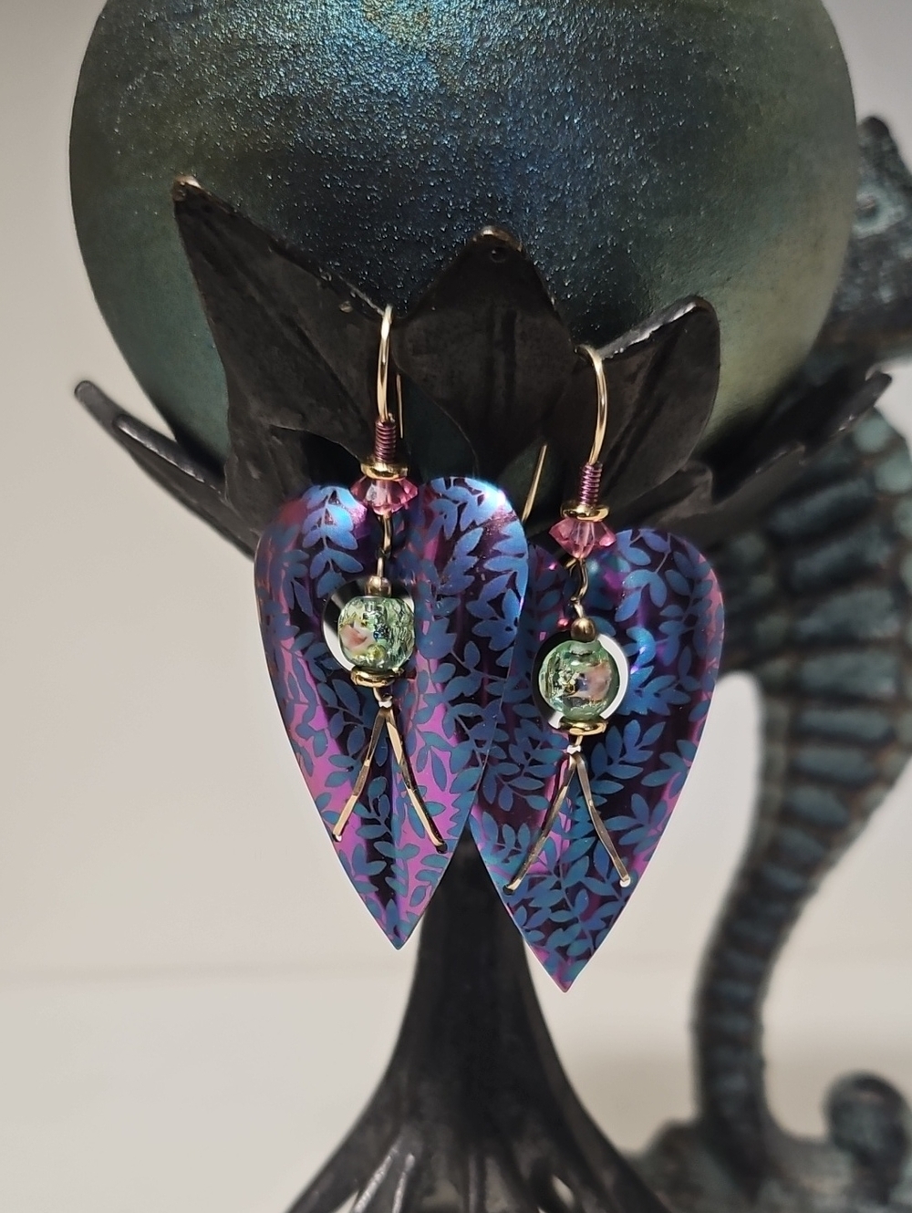 Vintage Holly Yashi earrings